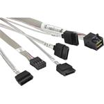 Supermicro kabel  SFF-8643 (SAS-HD) -> 4x SATA, 75/90cm