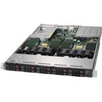 SuperServer 1123US-TN10RT 1U 2S-SP3, 2×10GbE-T,10NVMe,IPMI, 32DDR4-3200, PCI-E16/1-E8, rPS (80+TIT)