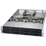 SuperServer 6029U-TR25M 2U 2S-P, 2×25GbE SFP28,8sATA,4sATA/NVMe, IPMI, 24DDR4, 8PCI-E16/E8, rPS (80+TIT)