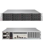 SuperStorage Server 6029P-E1CR12H 2U 2S-P, 2×10GbE-T,RAID3108, 12×SAS3,IPMI, 16DDR4, 7PCI-E16/E8LPP, rPS (80+TIT)