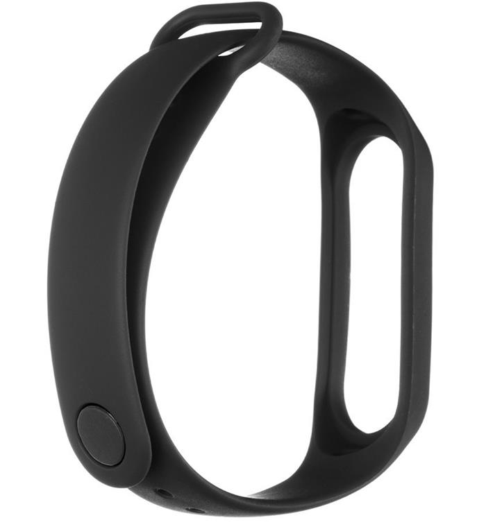 Tactical 513 Silikonový Řemínek pro Xiaomi Mi Band 3/4 Black