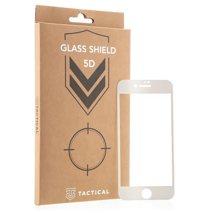 Tactical Glass 5D iPhone 7/8/SE2020/SE2022 White