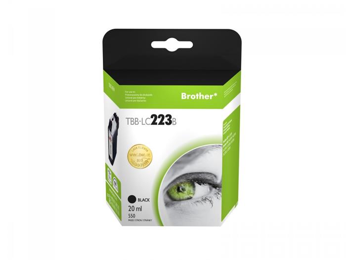 TB náhrada za Brother LC223, Black, 20ml