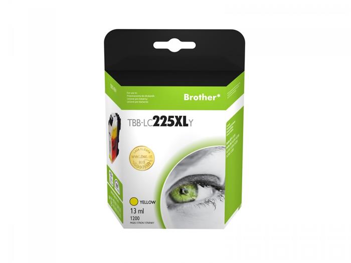 TB náhrada za Brother LC225XL Yellow, 13ml