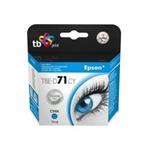 TB náhrada za Epson T0712, azurová, 12ml