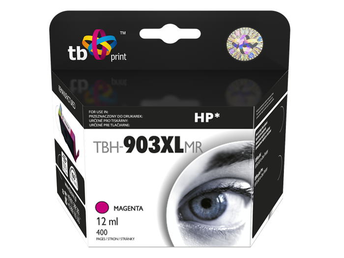 TB náhrada za HP 903 XL, purpurová, 12ml, refill