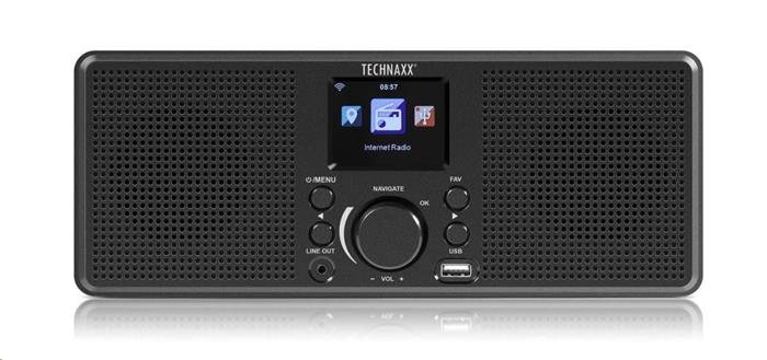 Technaxx internetové stereo rádio