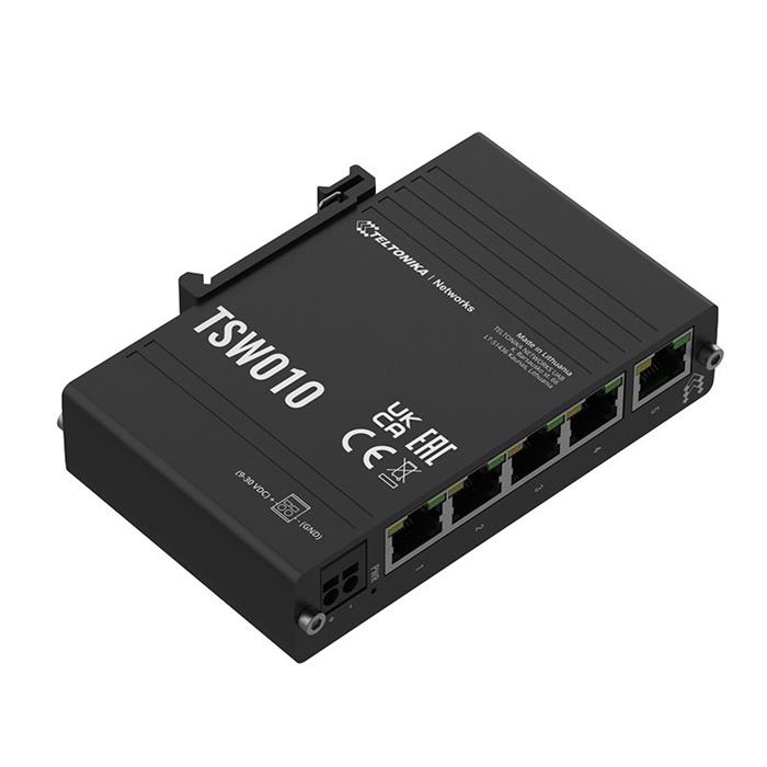 Teltonika Unmanaged Switch 5, 10/100 - TSW010