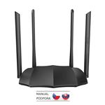 Tenda AC8, gigabitový Wi-Fi AC router, AC1200, 4x 6dBi antény, WISP, Uni.Repeater, APP