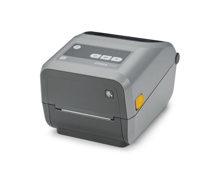 Tiskárna Zebra ZD421c cartridge, 12 dots/mm (300 dpi), RTC, EPLII, ZPLII, USB, USB Host, BT (BLE), Ethernet, grey