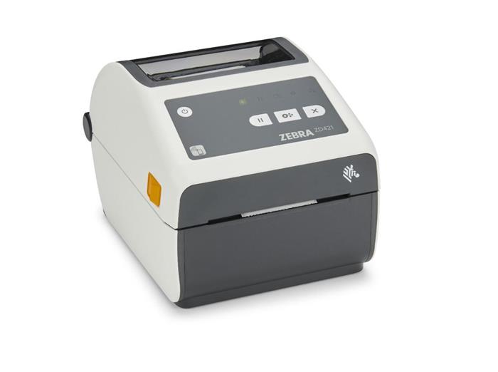 Tiskárna Zebra ZD421d Healthcare, 8 dots/mm (203 dpi), RTC, USB, USB Host, BT, Wi-Fi, white