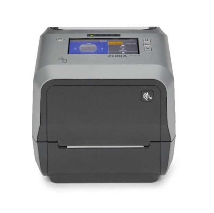 Tiskárna Zebra ZD621t , 12 dots/mm (300 dpi), cutter, disp., RTC, USB, USB Host, RS232, BT, Ethernet, Wi-Fi, grey