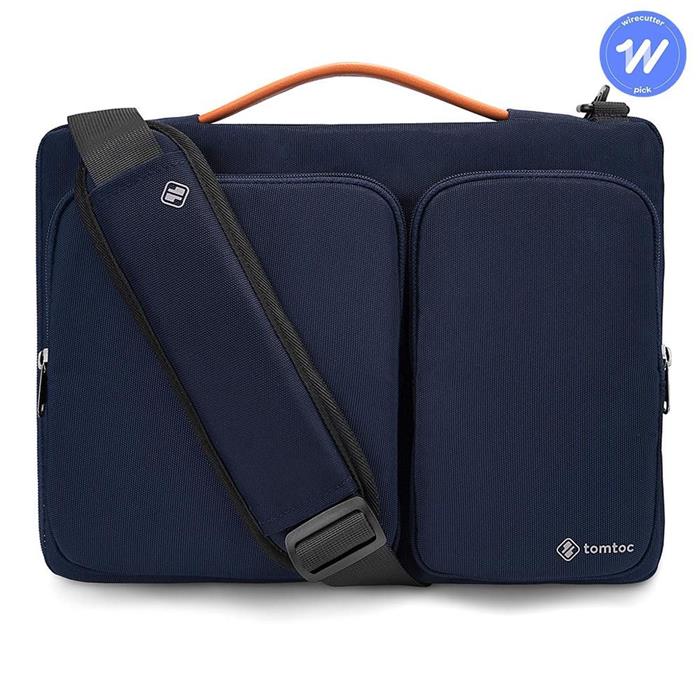 Tomtoc Messenger pro 16" MacBook Pro 2019, tmavěmodrá