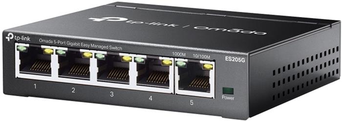 TP-Link ES205G - Omada 5-portový Easy Managed Switch