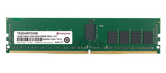 Transcend 16GB DDR4 2666MHz R-DIMM 2Rx8 CL19