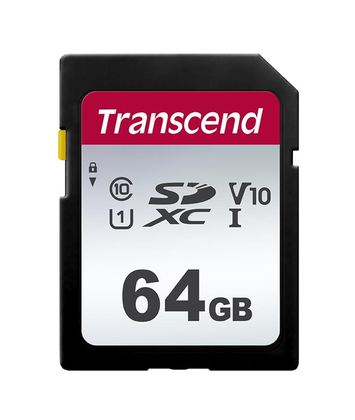 Transcend 300s 64GB SDXC karta, UHS-I U3 V30