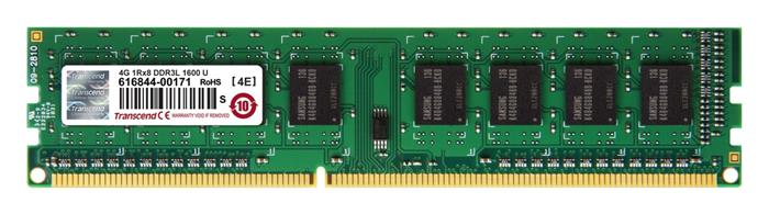 Transcend 4GB DDR3 1600MHz CL11, 1Rx8, DIMM