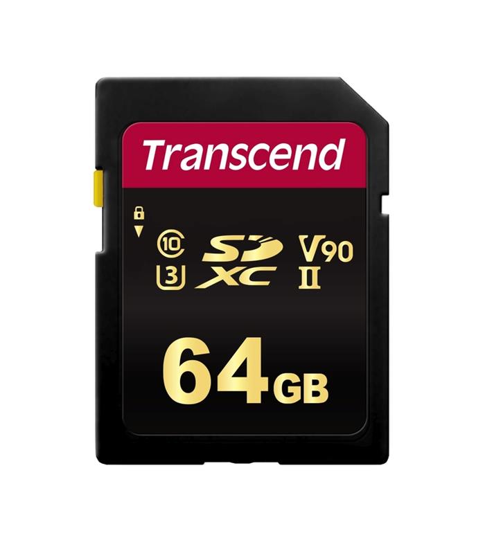 Transcend 700s 64GB SDXC karta, UHS-II U3, MLC, 285R/180W