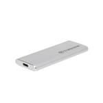 Transcend ESD240C 480GB, externí SSD, USB-C, stříbrný