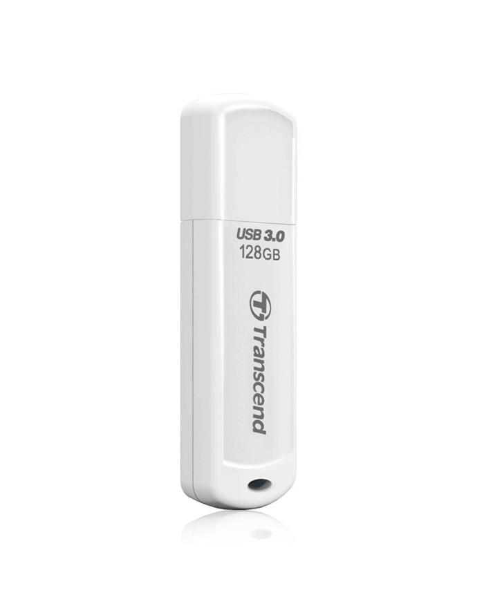 Transcend JetFlash 700 - 128GB, flash disk, USB 3.0, bílý