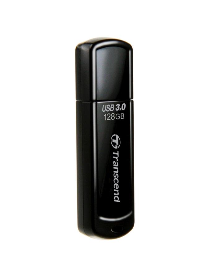 Transcend JetFlash 700 - 128GB, flash disk, USB 3.0, černý