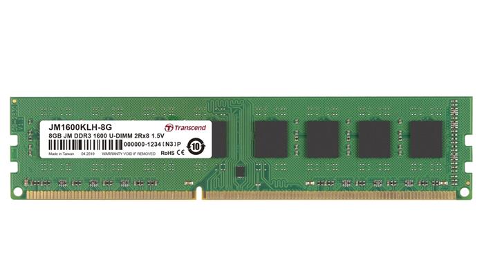 Transcend JetRam 8GB DDR3 1600MHz CL11, DIMM