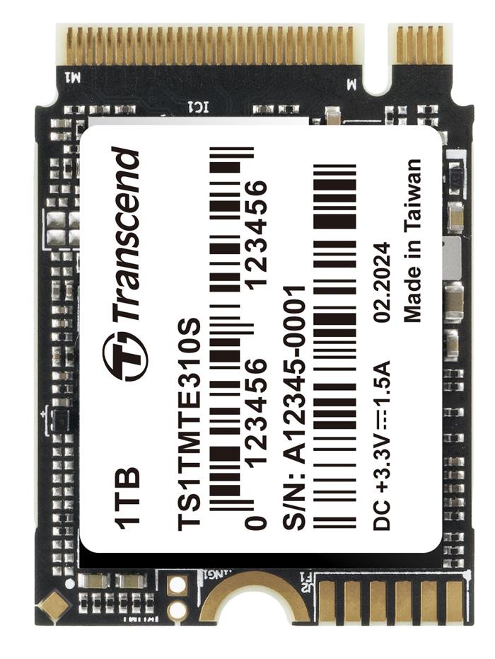 Transcend MTE310S 1TB SSD M.2 2230 (PCIe 4.0), TLC, 5000R/3500W