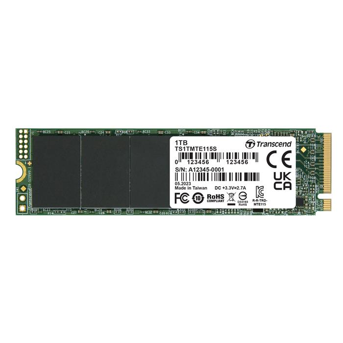 Transcend TS250GMTE115S - 1TB SSD M.2 2280 (PCIe 3.0), TLC