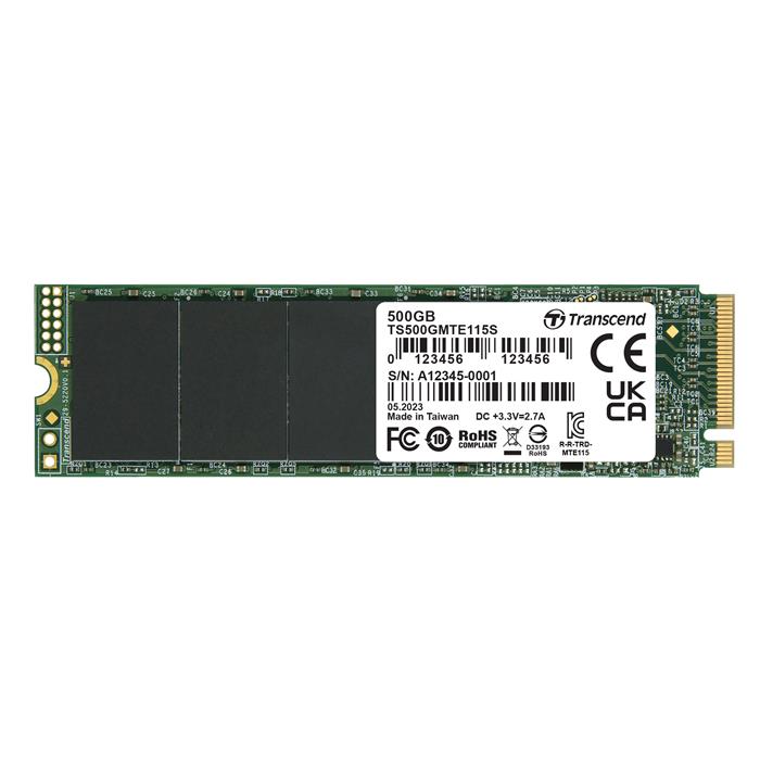 Transcend TS250GMTE115S - 500GB SSD M.2 2280 (PCIe 3.0), TLC