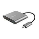 TRUST adaptér DALYX, 3-in-1, USB-C