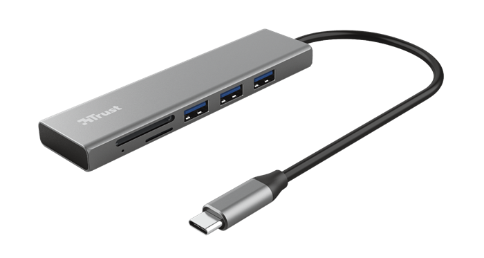 TRUST HALYX FAST USB-C HUB & CARD READER