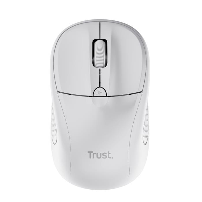 TRUST Myš PRIMO WIRELESS MOUSE MATT WHITE, USB, bezdrátová