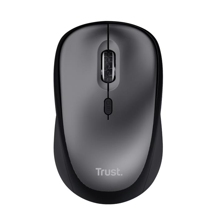 TRUST myš Yvi+ Wireless Mouse Eco Black, černá