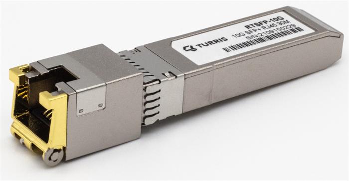 Turris RTROM01-RTSF-10G, SFP+ Metalický modul, 10 Gbps, RJ45