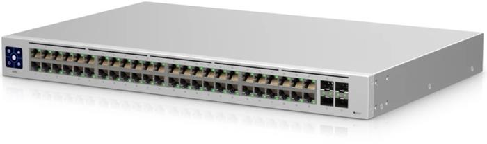 Ubiquiti UniFi Switch 48 - 48x Gbit RJ45, 4x SFP, Fanless