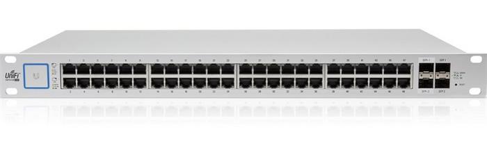 Ubiquiti UniFiSwitch US-48-750W - 48x GLAN, 2x SFP, 2x SFP+, POE+, 750W