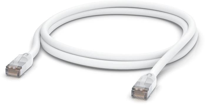 Ubiquiti venkovní UniFi patch kabel, 2m, Cat5e, bílý