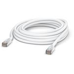 Ubiquiti venkovní UniFi patch kabel, 8m, Cat5e, bílý