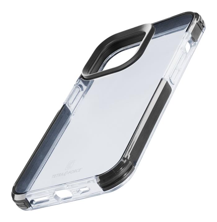 Ultra ochranné pouzdro Cellularline Tetra Force Shock-Twist pro Apple iPhone 14 Plus, 2 stupně ochrany, transparentní