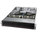 UltraServer 220U-TNR 2U 2S-P+(270W) noLAN, 22NVMe4/SFF, 32DDR4, 8PCI-E8/16g4, IPMI, rPS 1,6kW (80+TIT)