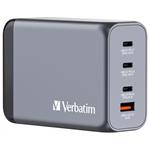 Verbatim GaN Nabíječka do sítě GNC-240, 240W, 3x USB-C, 1x USB