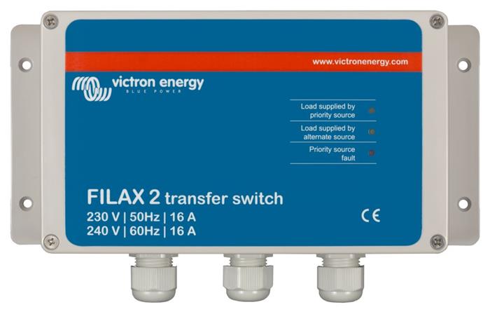 Victron přepínač napájení Filax-2 230V/50Hz-240V/60Hz