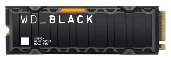 WD BLACK SN850X 1TB, SSD M.2 2280 (PCIe 4.0), 7.3GR/6.3GW