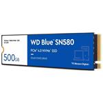 WD Blue SN580 500GB SSD M.2 2280 (PCIe 4.0), TLC, 4GR/3.6GW