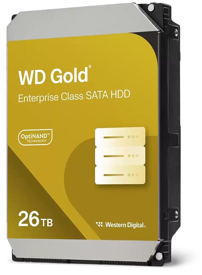 WD GOLD Enterprise WD261KRYZ 26TB, SATA III 3.5", 512MB 7200RPM, 291MB/s, CMR