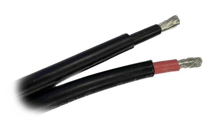 XtendLan SC6-1M-2C solární kabel 1500V/32A, 100m (průřez 2x 6mm)