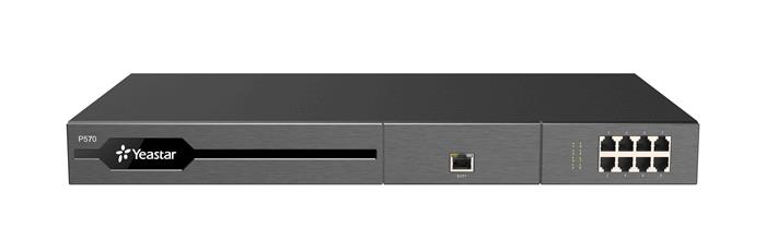 Yeastar P570 IP PBX, až 16 portů, 300/400/500 uživatelů, 60/90/120 souběžných hovorů, rack, integrov