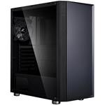 Zalman R2 Black, mid tower skříň, 1x120mm RGB fan, USB 3.0, USB 2.0, průhled