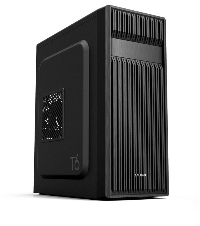 Zalman T6, mid tower skříň, 1x USB 3.0, černá