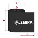 Zebra TTR páska 102mm x 450m vosk/pryskyřice